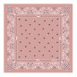CARRÉ DE SOIE 50CM FRENCH BANDANA LONGCHAMP ROSETHÉ