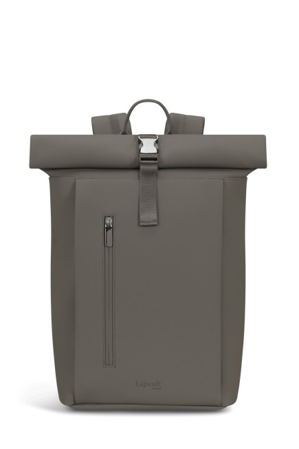 SAC À DOS ROLLTOP LOST IN BERLIN 2.0 GRIS LIPAULT