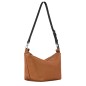 LONGCHAMP LE SLOUCHY CUIR SAC BANDOULIÈRE S CAJOU