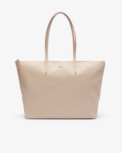 GRAND SAC CABAS L.12.12 CONCEPT SIMPLY TAUPE LACOSTE