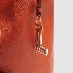 SAC HOBO ZIPPÉ M PREMIER FLIRT BRIQUE LANCEL