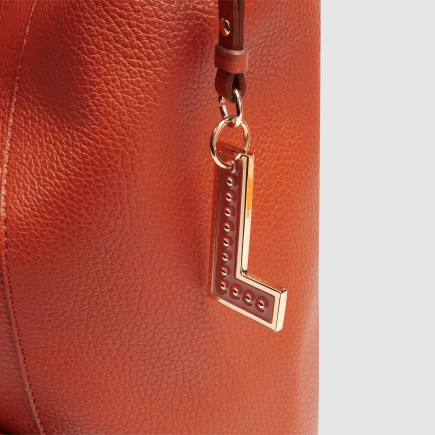 SAC HOBO ZIPPÉ M PREMIER FLIRT BRIQUE LANCEL