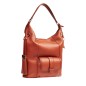 SAC HOBO ZIPPÉ M PREMIER FLIRT BRIQUE LANCEL