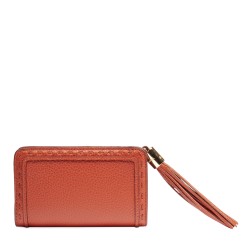 PORTEFEUILLE COMPACT PREMIER FLIRT LANCEL BRIQUE