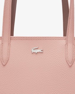 SAC CABAS ZIPPÉ ANNA ROSE TAN ANTLER LACOSTE