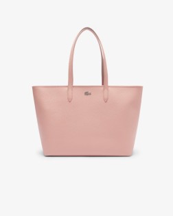 SAC CABAS ZIPPÉ ANNA ROSE TAN ANTLER LACOSTE