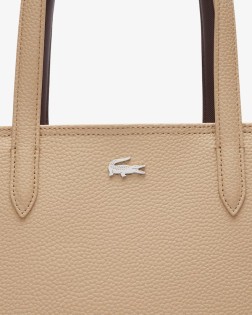 SAC CABAS ZIPPÉ ANNA VIENNOIS PUCE LACOSTE