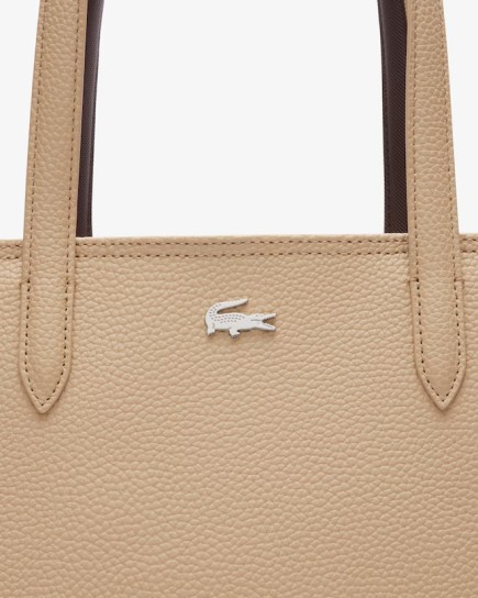 SAC CABAS ZIPPÉ ANNA VIENNOIS PUCE LACOSTE