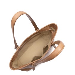 SAC CABAS ÉPAULE DUNE CAMEL LANCASTER