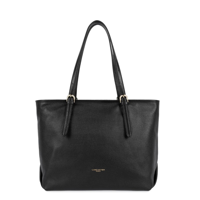 SAC CABAS ÉPAULE DUNE NOIR LANCASTER