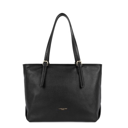 SAC CABAS ÉPAULE DUNE NOIR LANCASTER