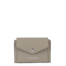 PORTE-CARTES MAYA DOUBLE KBA GALET FONCÉ LANCASTER