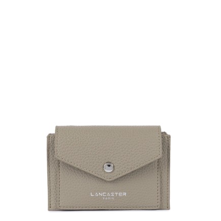 PORTE-CARTES MAYA DOUBLE KBA GALET FONCÉ LANCASTER