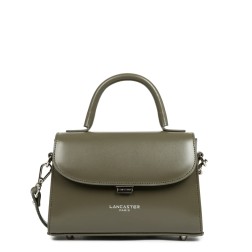 PETIT SAC PORTÉ MAIN SUAVE EVEN KAKI FUMÉ LANCASTER