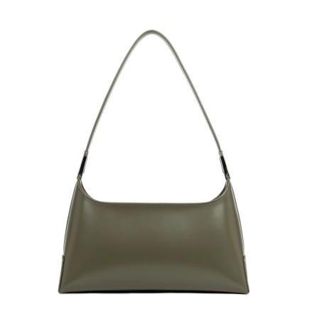 SAC BAGUETTE SUAVE ACE KAKI FUMÉ LANCASTER