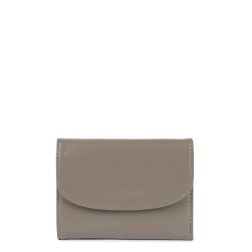 PORTEFEUILLE DOS À DOS PARIS PM GALET FONCÉ LANCASTER