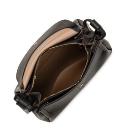 GRAND SAC TROTTEUR ACCORDÉON DOUBLE NOIR IN NUDE LANCASTER