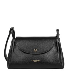 GRAND SAC TROTTEUR ACCORDÉON DOUBLE NOIR IN NUDE LANCASTER