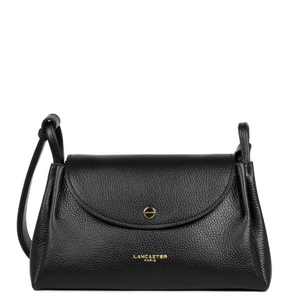 GRAND SAC TROTTEUR ACCORDÉON DOUBLE NOIR IN NUDE LANCASTER