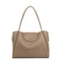 SAC CABAS ÉPAULE IDA DOUBLE TAUPE IN OR LANCASTER SAC CABAS ÉPAULE IDA DOUBLE TAUPE IN OR LANCASTER