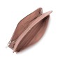 DOUBLE POCHETTE SOFT PM ROSE CENDRE LANCASTER DOUBLE POCHETTE SOFT PM ROSE CENDRE LANCASTER