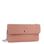 DOUBLE POCHETTE SOFT PM ROSE CENDRE LANCASTER DOUBLE POCHETTE SOFT PM ROSE CENDRE LANCASTER