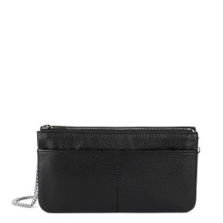 DOUBLE POCHETTE SOFT PM NOIR LANCASTER