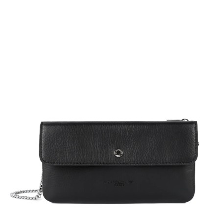 DOUBLE POCHETTE SOFT PM NOIR LANCASTER