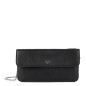 DOUBLE POCHETTE SOFT PM NOIR LANCASTER