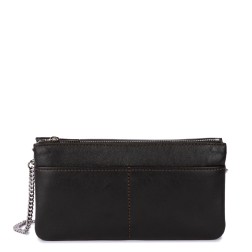 DOUBLE POCHETTE SOFT PM MARRON LANCASTER