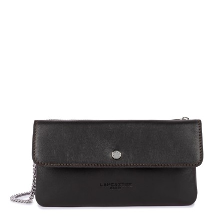 DOUBLE POCHETTE SOFT PM MARRON LANCASTER