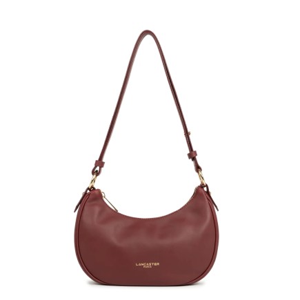 PETIT SAC BESACE DONNA ARIA BOIS ROUGE LANCASTER