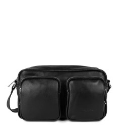 SAC TROTTEUR SOFT CARAMELLA NOIR LANCASTER