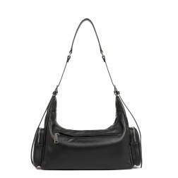 SAC BESACE CARAMELLA NOIR LANCASTER