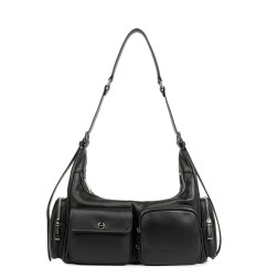 SAC BESACE CARAMELLA NOIR LANCASTER