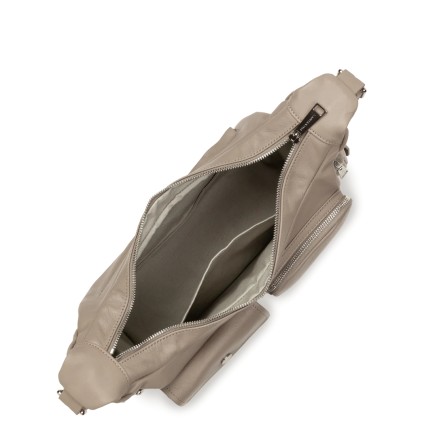 SAC BESACE CARAMELLA GALET FONCÉ LANCASTER