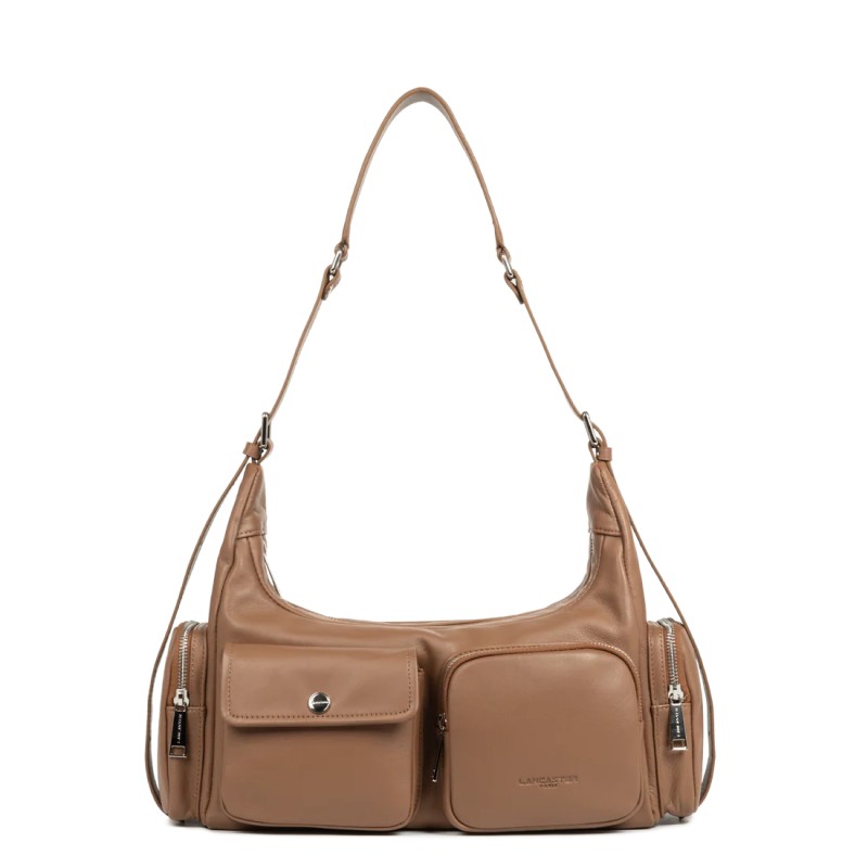 SAC BESACE CARAMELLA CAMEL LANCASTER
