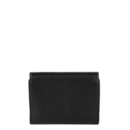 PORTEFEUILLE SOFT PM NOIR LANCASTER