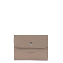 PORTEFEUILLE SOFT PM GALET FONCÉ LANCASTER