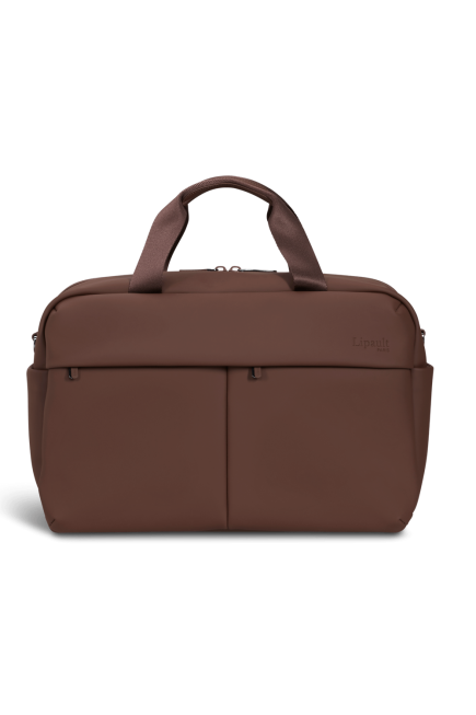 BAGAGE 24H LOST IN BERLIN 2.0 MARRON LIPAULT