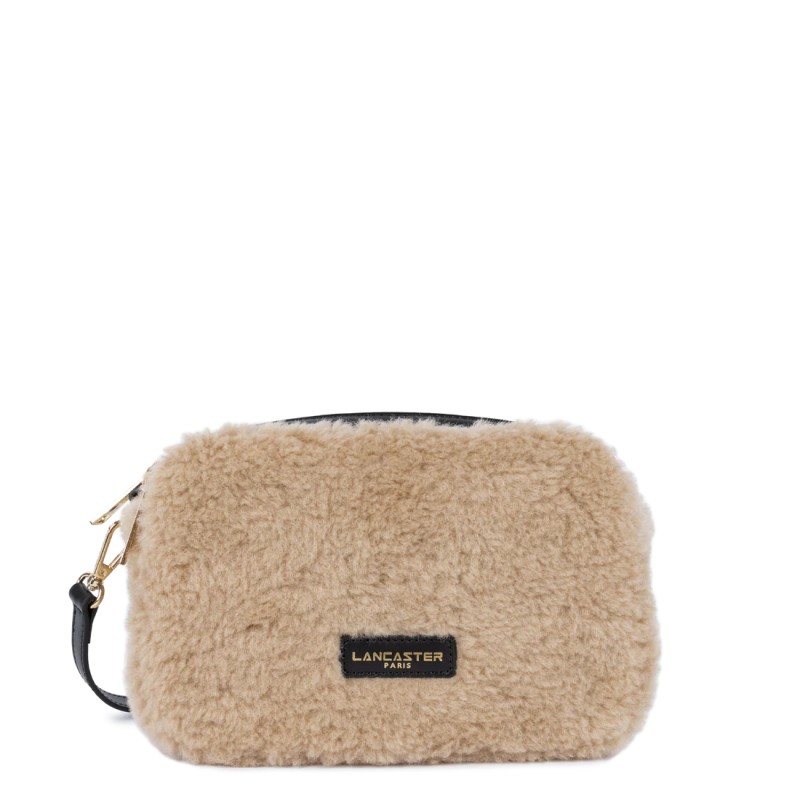 SAC TROTTEUR MOUMOUTE BEIGE NOIR LANCASTER