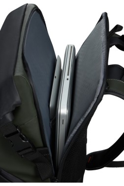 SAC À DOS ORDINATEUR L 17.3'' ROLLTOP ÉCODIVER KAKI SAMSONITE