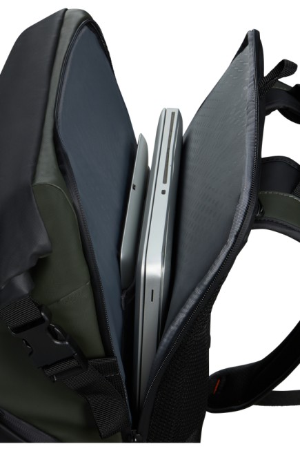 SAC À DOS ORDINATEUR L 17.3'' ROLLTOP ÉCODIVER KAKI SAMSONITE