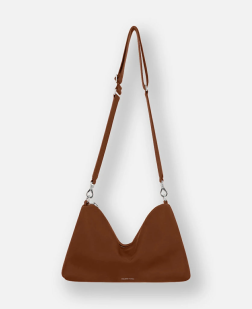 SAC PORTÉ CROISÉ ILIADE GRAND FORMAT FAUVE FOURÉS