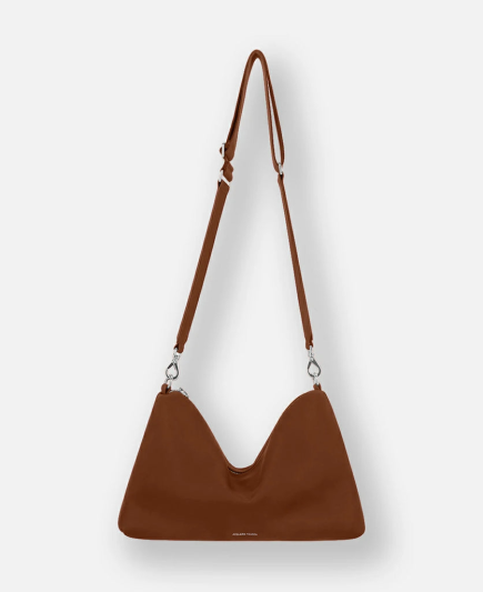 SAC PORTÉ CROISÉ ILIADE GRAND FORMAT FAUVE FOURÉS