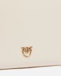 SAC À BANDOULIÈRE CLASSIC FLAT LOVE BAG SIMPLY ÉCRU PINKO SAC À BANDOULIÈRE CLASSIC FLAT LOVE BAG SIMPLY ÉCRU PINKO