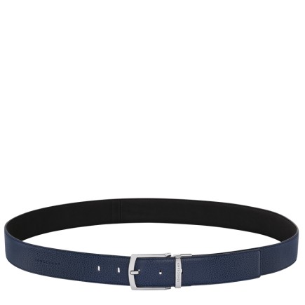 LONGCHAMP LE FOULONNÉ CEINTURE HOMME NAVY/NOIR