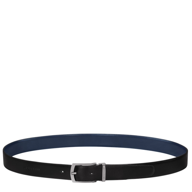 LONGCHAMP DELTA BOX CEINTURE HOMME NOIR/MARINE LONGCHAMP DELTA BOX CEINTURE HOMME NOIR/MARINE