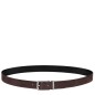 LONGCHAMP DELTA BOX CEINTURE HOMME NOIR/MOKA LONGCHAMP DELTA BOX CEINTURE HOMME NOIR/MOKA