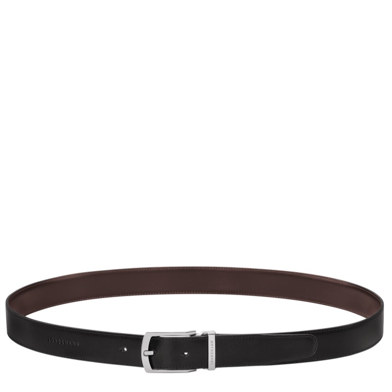 LONGCHAMP DELTA BOX CEINTURE HOMME NOIR/MOKA LONGCHAMP DELTA BOX CEINTURE HOMME NOIR/MOKA